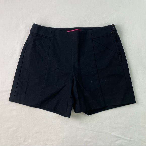 Lilly Pulitzer Women's Black Cotton Solid Arabeth Stretch Shorts Size 0 NWT